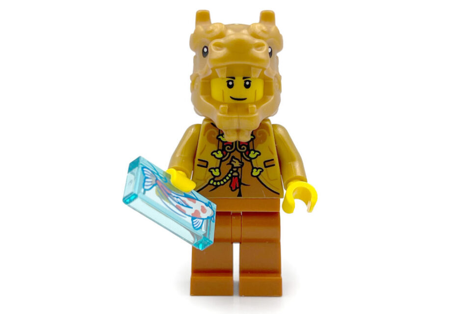 LEGO Chinees Nieuwjaar Drakenkop minifiguur