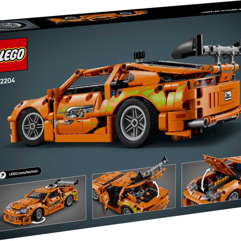 LEGO 42204 Technic Fast and Furious Toyota Supra MK4 - 42204 Box5 v29