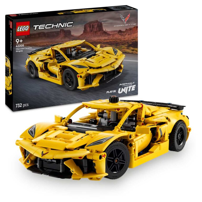 LEGO 42205 Technic Chevrolet Corvette Stingray - 42205 boxprod v29 WE sha