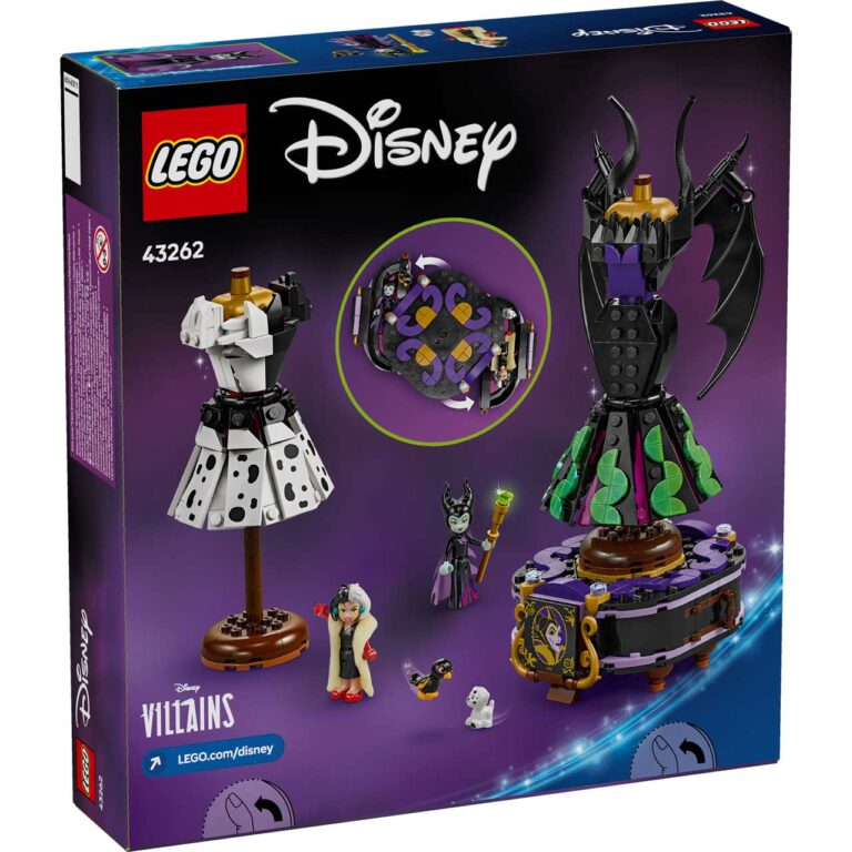 LEGO 43262 Disney De jurken van Maleficent en Cruella de Vil - 43262 Box5 v29