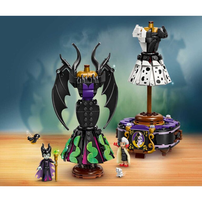 LEGO 43262 Disney De jurken van Maleficent en Cruella de Vil - 43262 WEB PRI