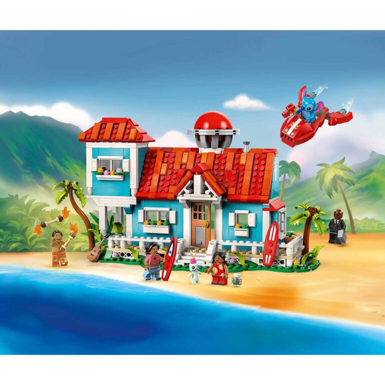 LEGO 43268 Disney Lilo en Stitch strandhuis - 43268 WEB PRI