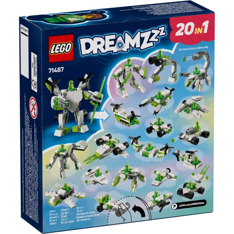 LEGO 71487 Dreamzzz Z-Blobs robot- en voertuigavonturen - 71487 Box5 v29