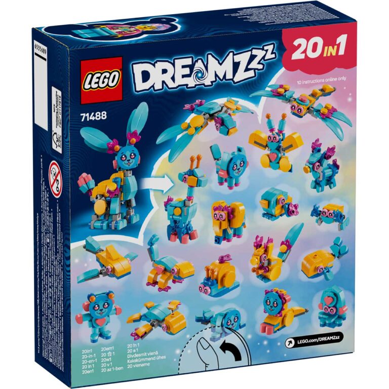 LEGO 71488 Dreamzzz Bunchu's creatieve dierenavonturen - 71488 Box5 v29