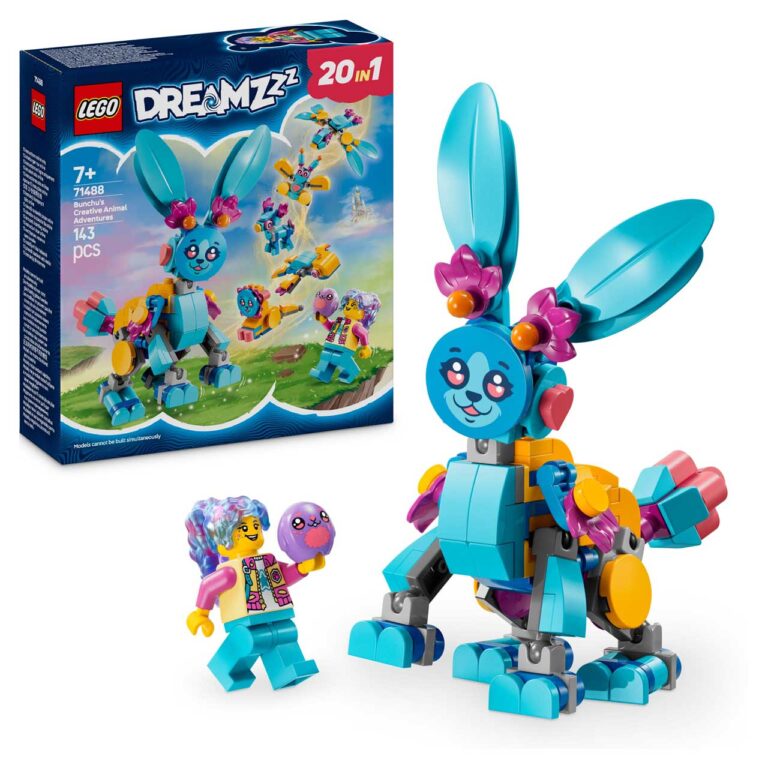 LEGO 71488 Dreamzzz Bunchu's creatieve dierenavonturen - 71488 boxprod v29 WE sha