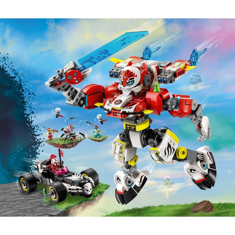 LEGO 71497 Dreamzzz Coopers tijgermecha en Zero's hot rod auto - 71497 WEB SEC01