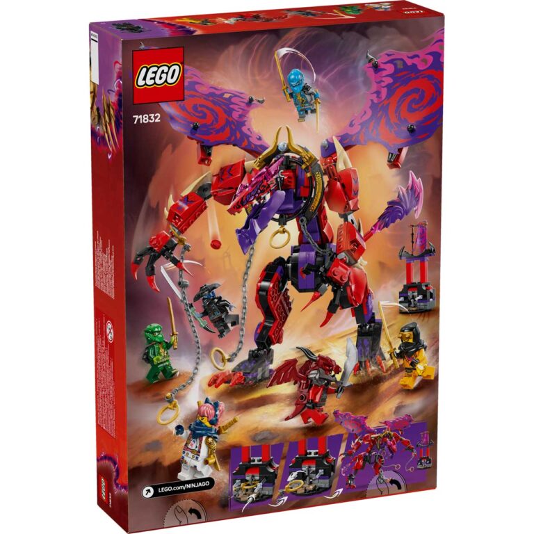 LEGO 71832 Ninjago Bliksemtand Draak van Chaos - 71832 Box5 v29