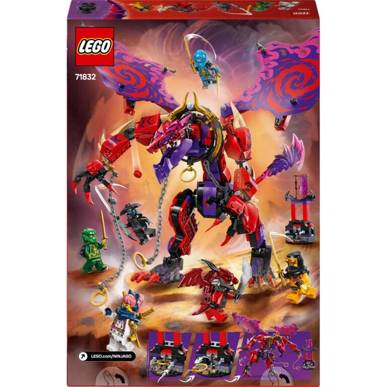 LEGO 71832 Ninjago Bliksemtand Draak van Chaos - 71832 Box6 v29