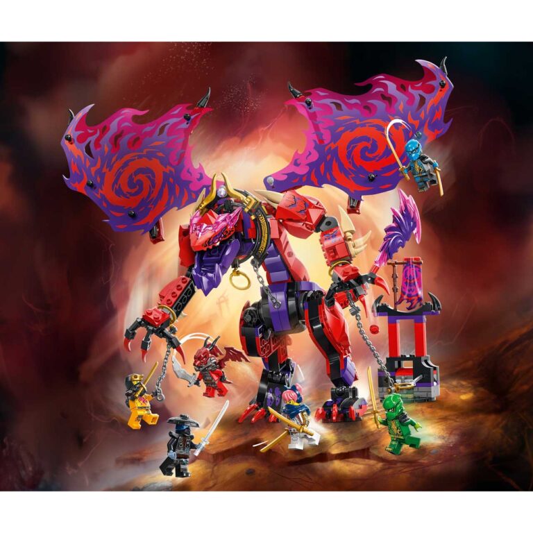 LEGO 71832 Ninjago Bliksemtand Draak van Chaos - 71832 WEB PRI