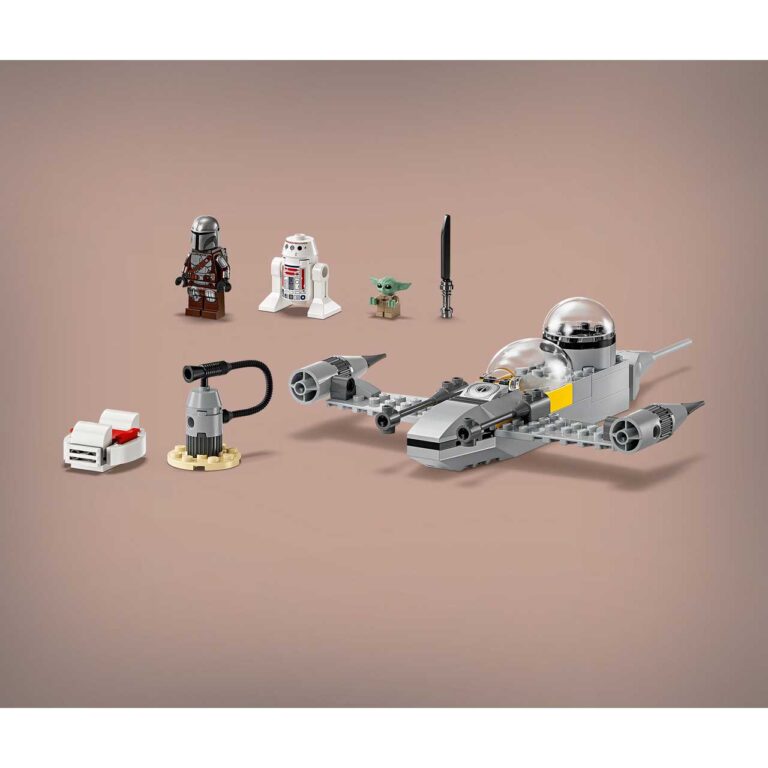 LEGO 75410 Star Wars Mando en Grogu's N-1 Starfighter - 75410 WEB SEC01