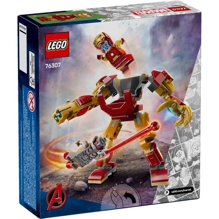 LEGO 76307 Marvel Iron Man mecha vs. Ultron - 76307 Box5 v29