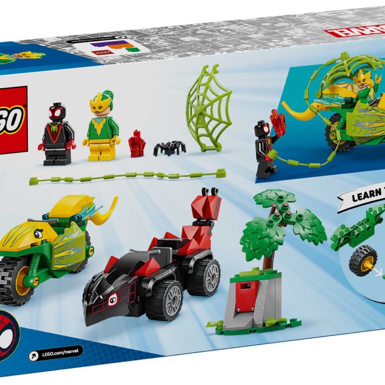 LEGO 11198 Spidey Spin en Electro achtervolging met dinosaurusvoertuigen - LEGO 11198 Box5 v29