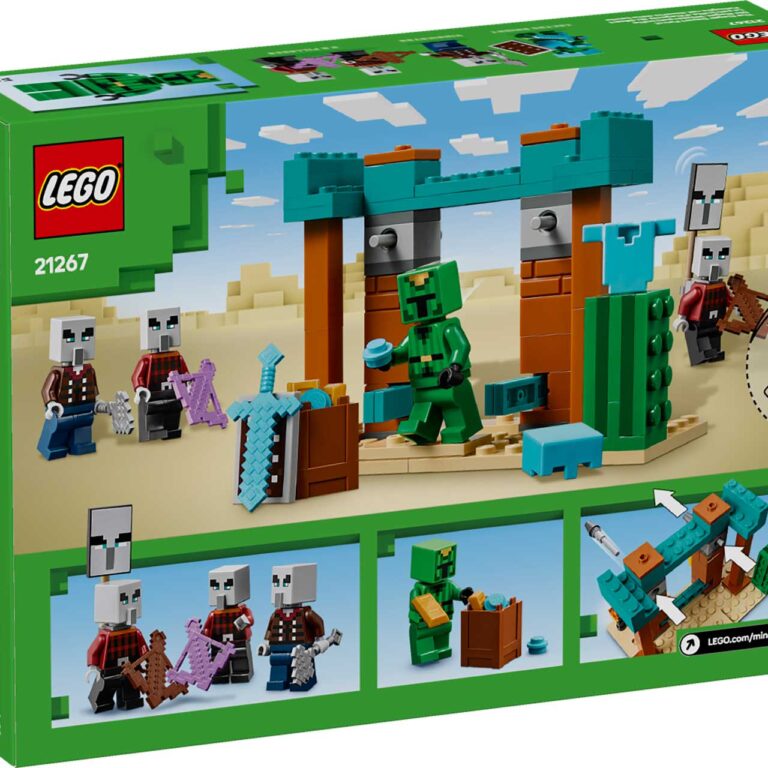 LEGO 21267 Minecraft De Pillagers in de woestijn - LEGO 21267 Box5 v29