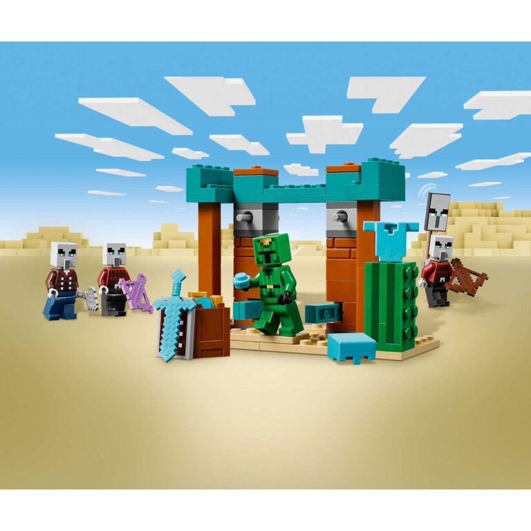 LEGO 21267 Minecraft De Pillagers in de woestijn - LEGO 21267 WEB SEC02