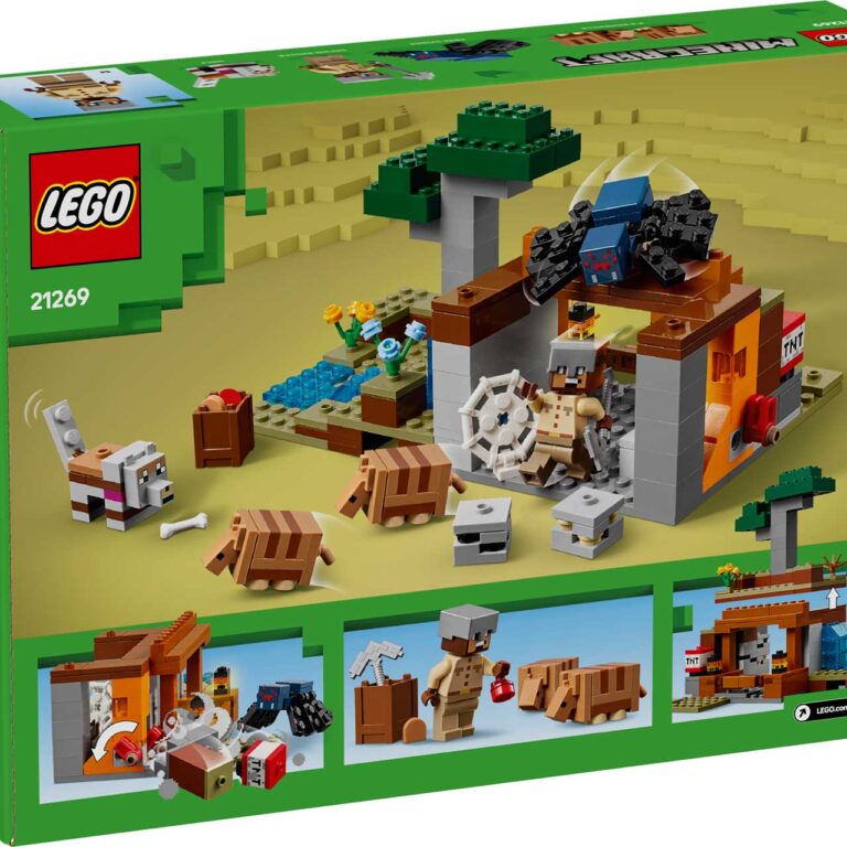 LEGO 21269 Minecraft De gordeldieren bij de mijn - LEGO 21269 Box5 v29