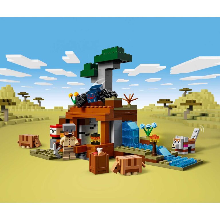 LEGO 21269 Minecraft De gordeldieren bij de mijn - LEGO 21269 WEB PRI