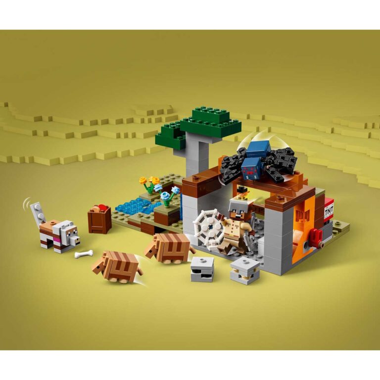 LEGO 21269 Minecraft De gordeldieren bij de mijn - LEGO 21269 WEB SEC02