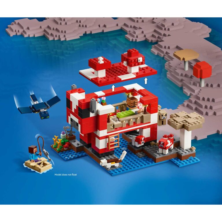 LEGO 21270 Minecraft Het Mooshroom huis - LEGO 21270 WEB SEC02