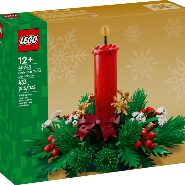 LEGO 40743 Kersttafeldecoratie