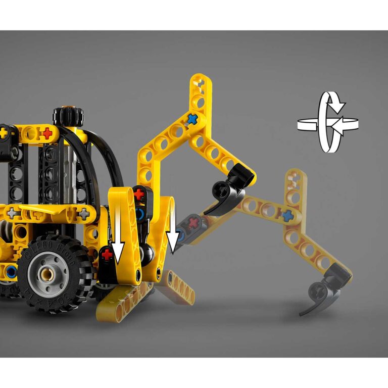 LEGO 42197 Technic Graaflaadmachine - LEGO 42197 WEB SEC03