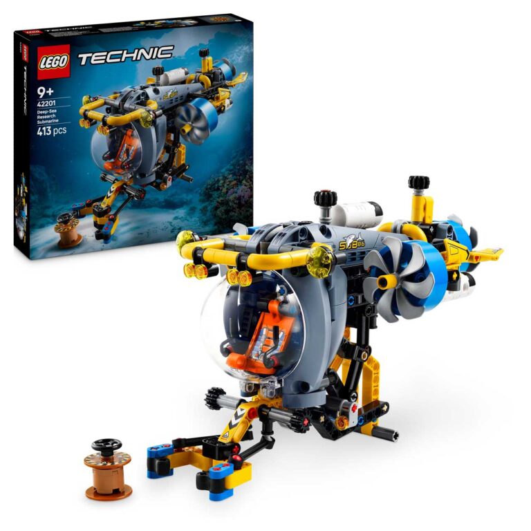 LEGO 42201 Technic Onderzeeër voor diepzeeonderzoek - LEGO 42201 boxprod v29 WE sha