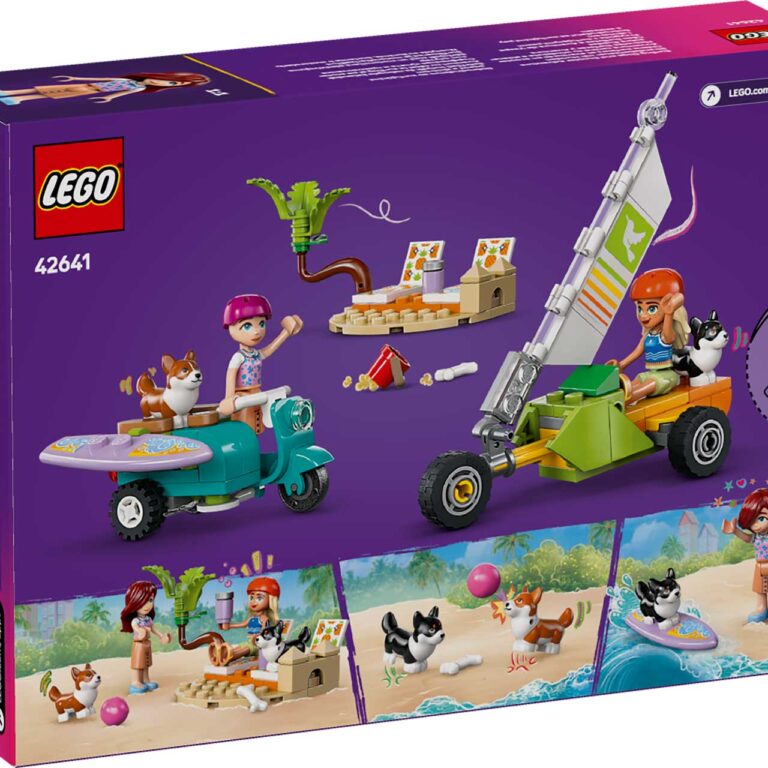 LEGO 42641 Friends Surf- en scooterplezier met de honden - LEGO 42641 Box5 v29