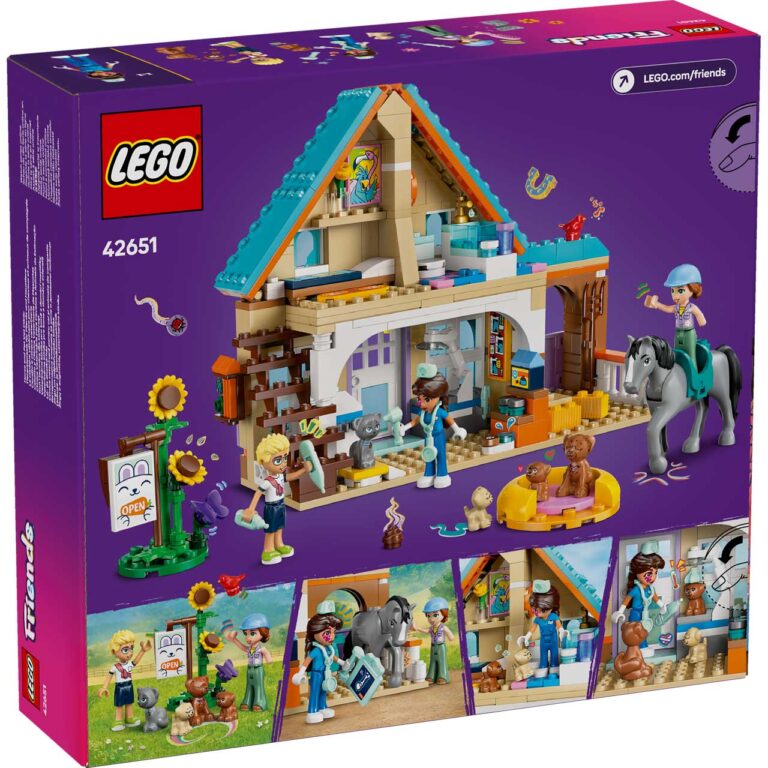 LEGO 42651 Friends Dierenkliniek voor paarden en huisdieren - LEGO 42651 Box5 v29