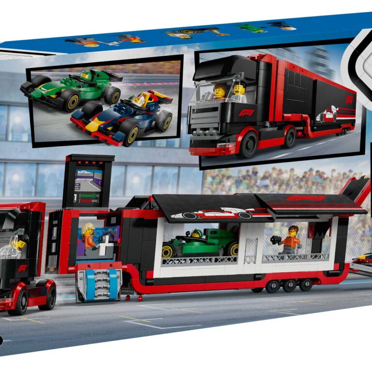 LEGO 60445 City F1® truck met RB20 en AMR24 F1® auto's - LEGO 60445 Box5 v29