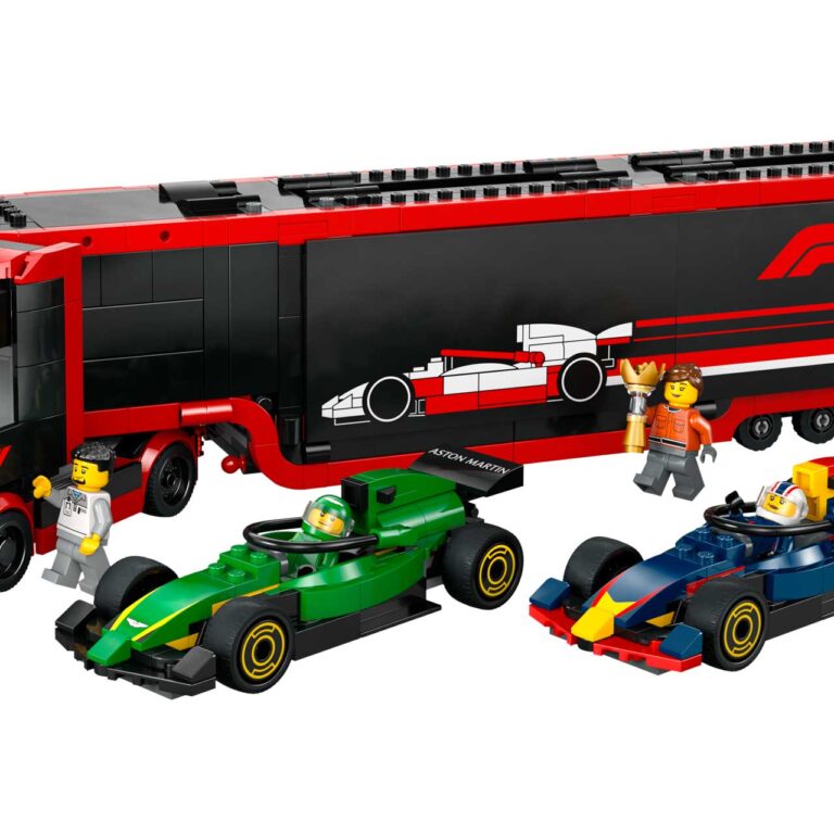 LEGO 60445 City F1® truck met RB20 en AMR24 F1® auto's - LEGO 60445 Prod