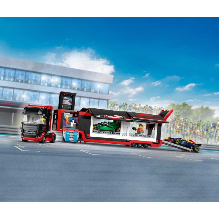 LEGO 60445 City F1® truck met RB20 en AMR24 F1® auto's - LEGO 60445 WEB SEC02