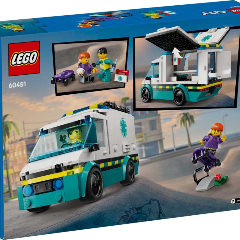 LEGO 60451 City Ambulance - LEGO 60451 Box5 v29