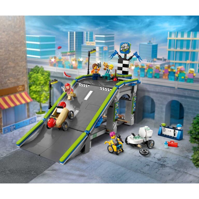 LEGO 60460 City Snelle schans voor raceauto's - LEGO 60460 WEB SEC02