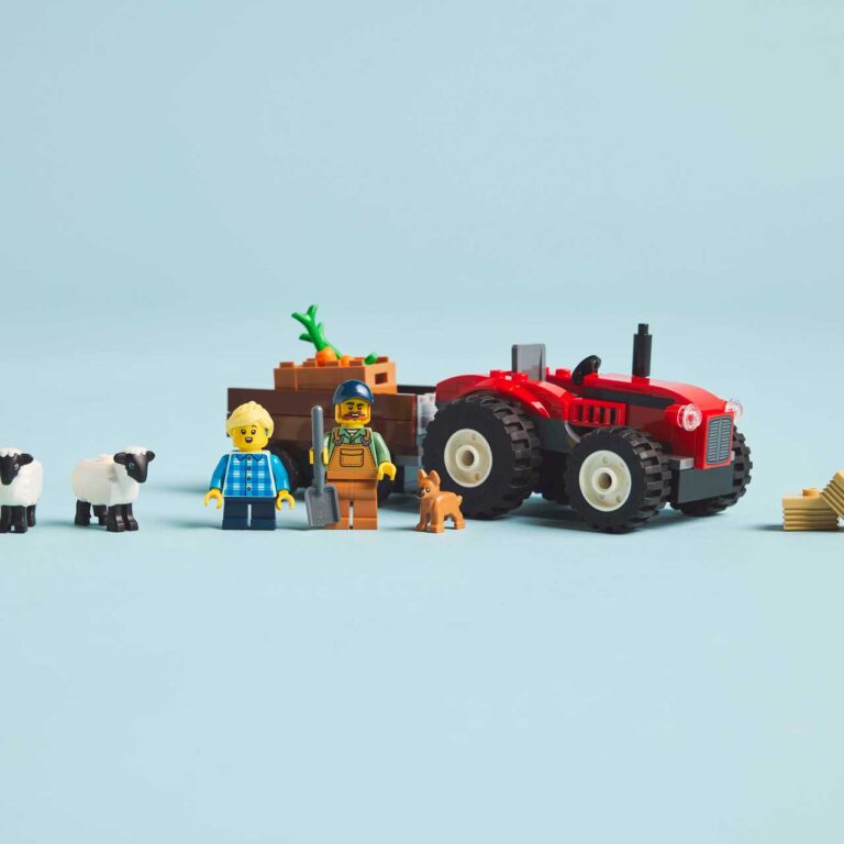 LEGO 60461 City Rode tractor met aanhanger en schapen - LEGO 60461 Lifestyle Envr