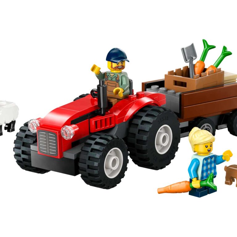 LEGO 60461 City Rode tractor met aanhanger en schapen - LEGO 60461 Prod