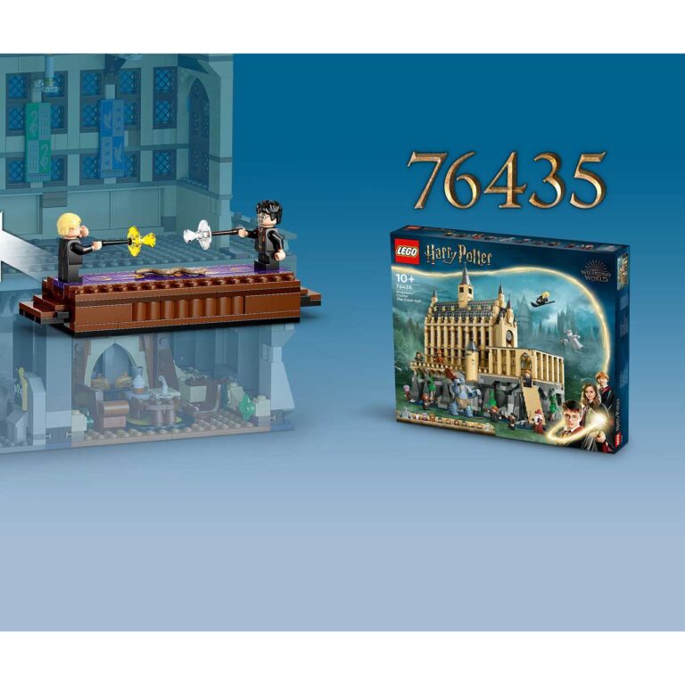 LEGO 76441 Harry Potter Kasteel Zweinstein: duelleerclub - LEGO 76441 76435 WEB SEC02