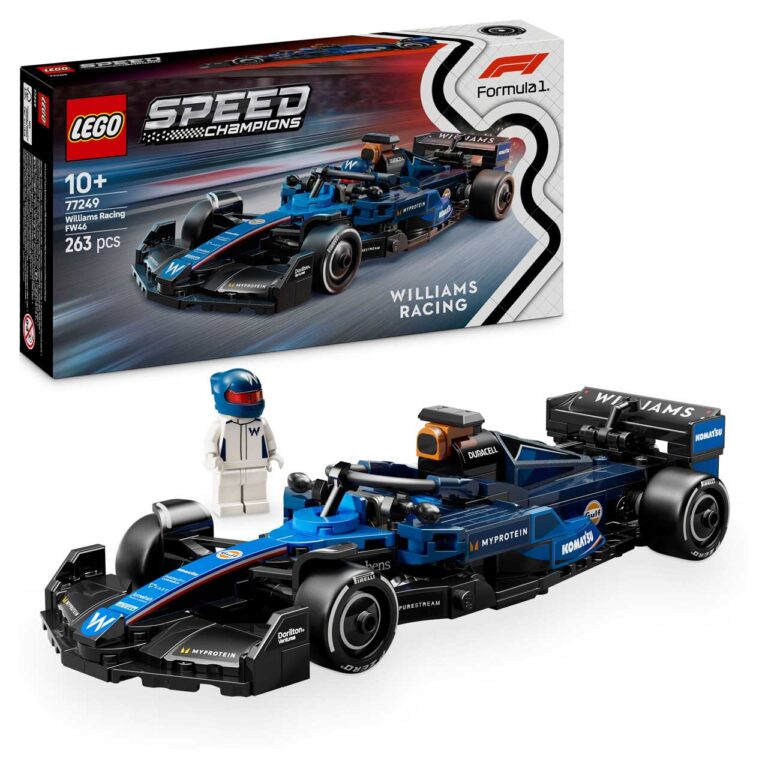 LEGO 77249 Speed Champions Williams Racing FW46 F1® racewagen - LEGO 77249 boxprod v29 WE sha