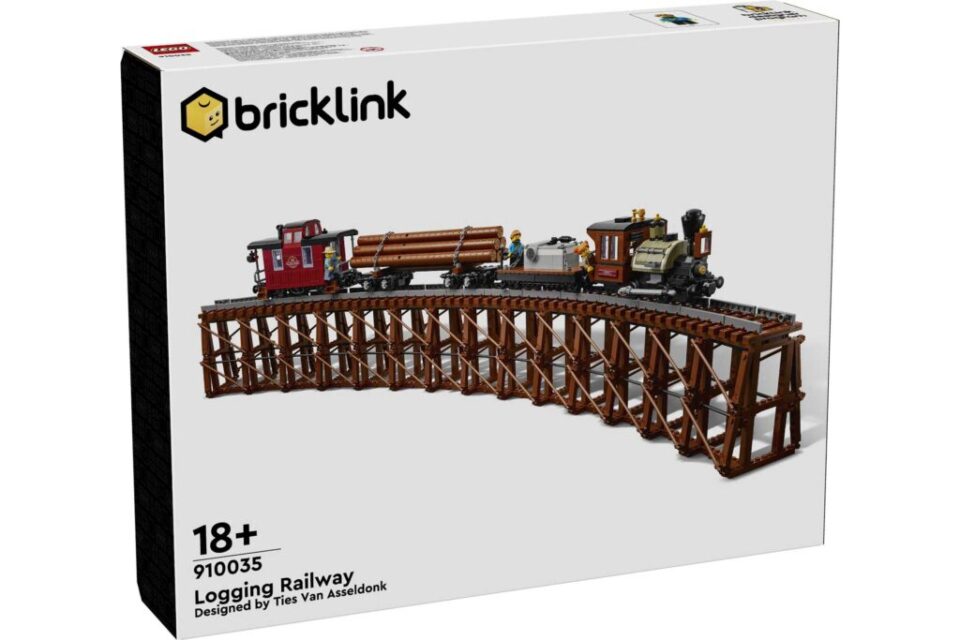 LEGO 910035 Bricklink Houtspoorbaan