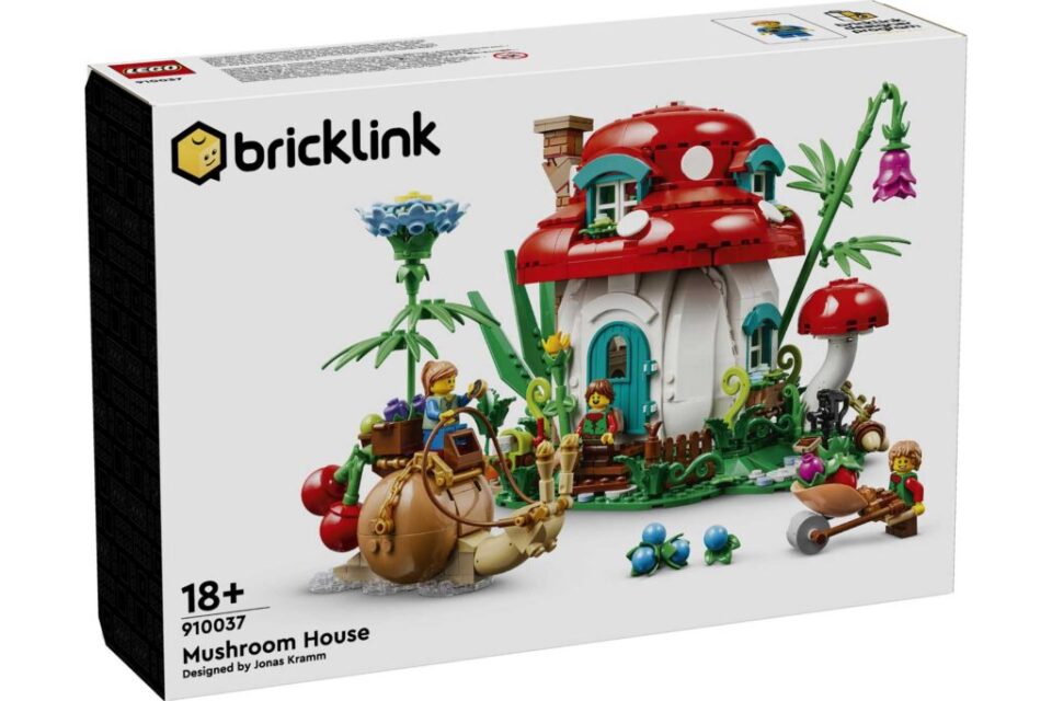 LEGO 910037 Bricklink Mushroom house