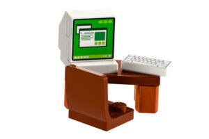 LEGO Bureau en computer