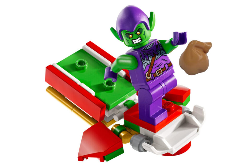 LEGO Green Goblin op Glider