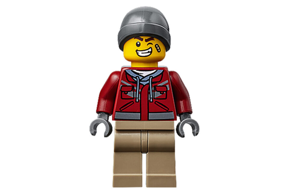 LEGO Man met muts en hoodie