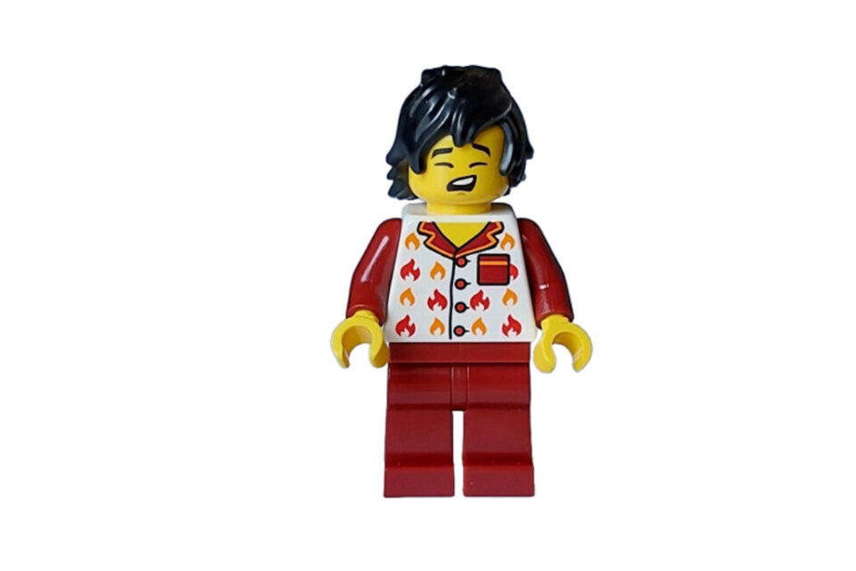 LEGO Jongen met brandweer pyjama