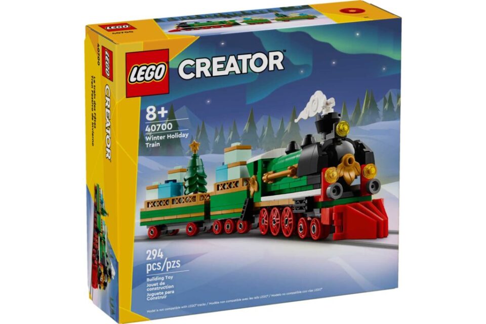 LEGO 40700 Winterse Feesttrein