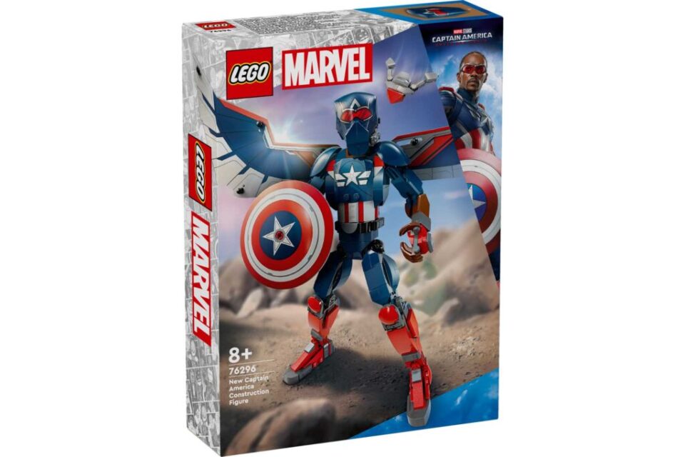 LEGO 76296 Marvel Nieuwe Captain America bouwfiguur