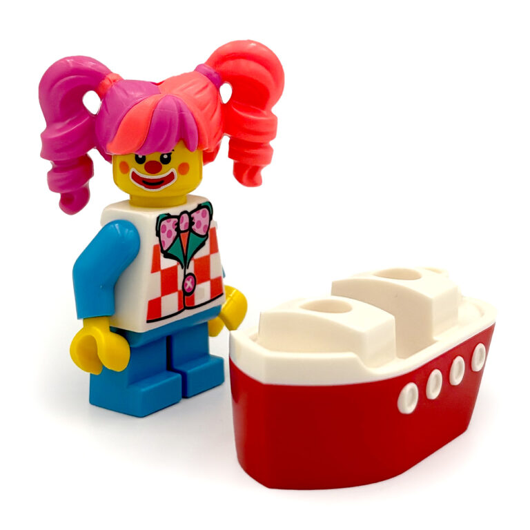 LEGO Clownmeisje met bootje (Build a Minifigure) - LEGO Clown met Boot 1a