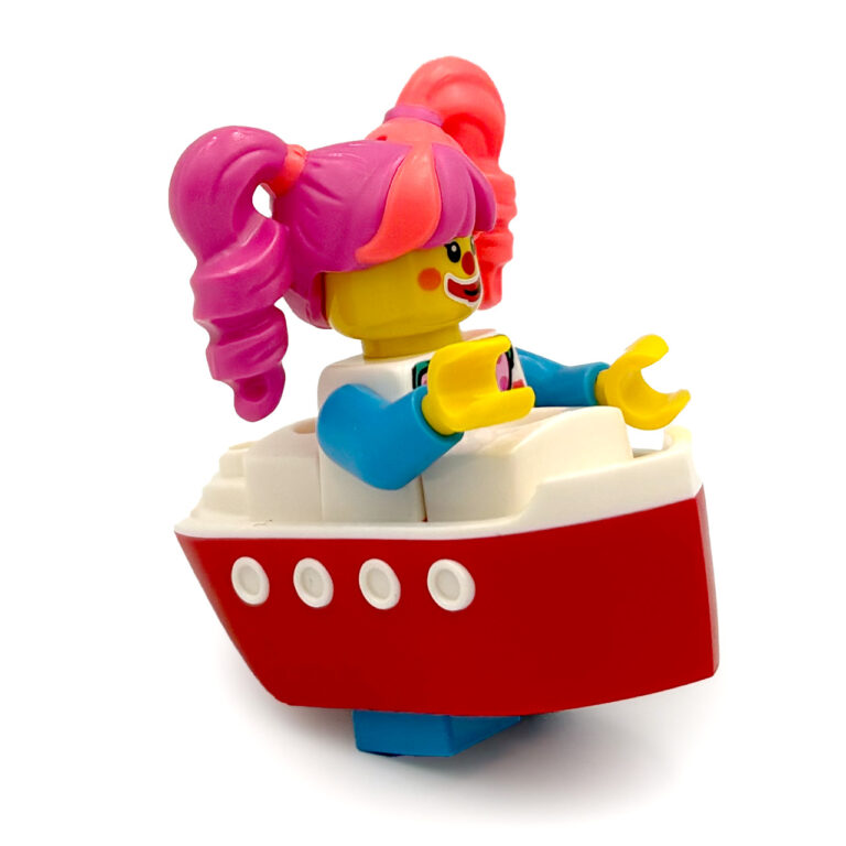 LEGO Clownmeisje met bootje (Build a Minifigure) - LEGO Clown met Boot 1b