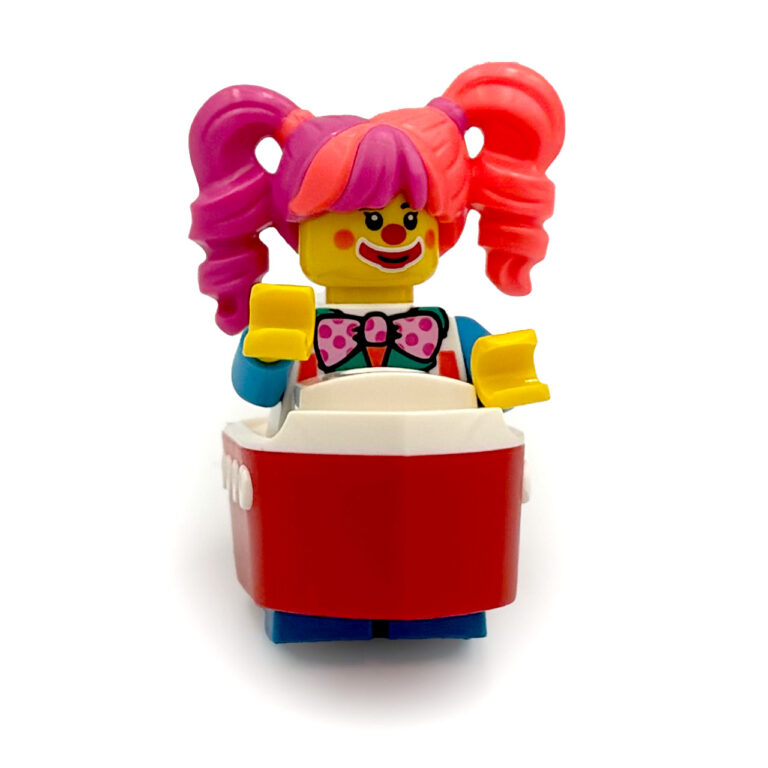 LEGO Clownmeisje met bootje (Build a Minifigure) - LEGO Clown met Boot 1c