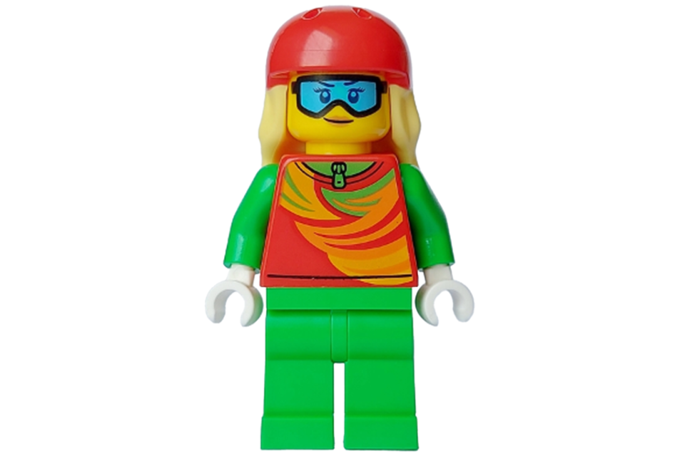 LEGO Skiër (cty1638)