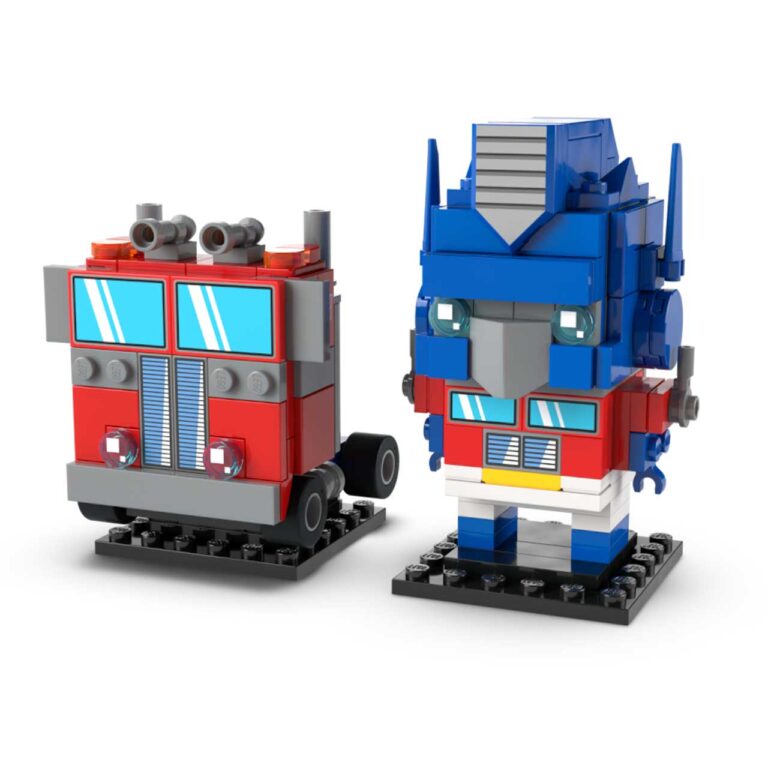 LEGO 40803 Brickheadz Transformers Optimus Prime robot en voertuig - LEGO 40803 360 SoMe thumbnail