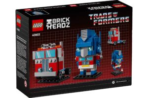 LEGO 40803 Brickheadz Transformers Optimus Prime robot en voertuig